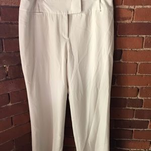 Rafaella White WOMENS Dress Pants size 16